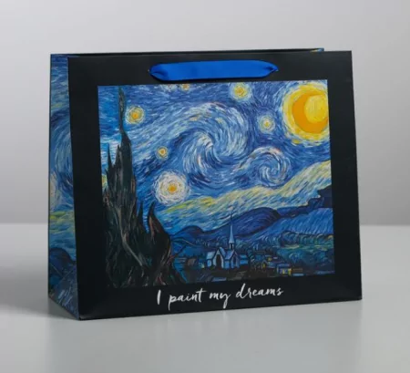 Пакет ламинированный горизонтальный I paint my dream, ML 27 × 23 × 11,5 см